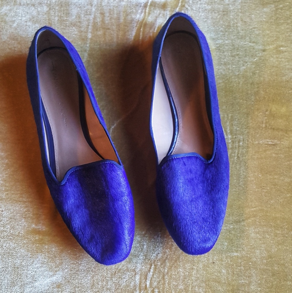 Banana republic roal blue loafer slip flats